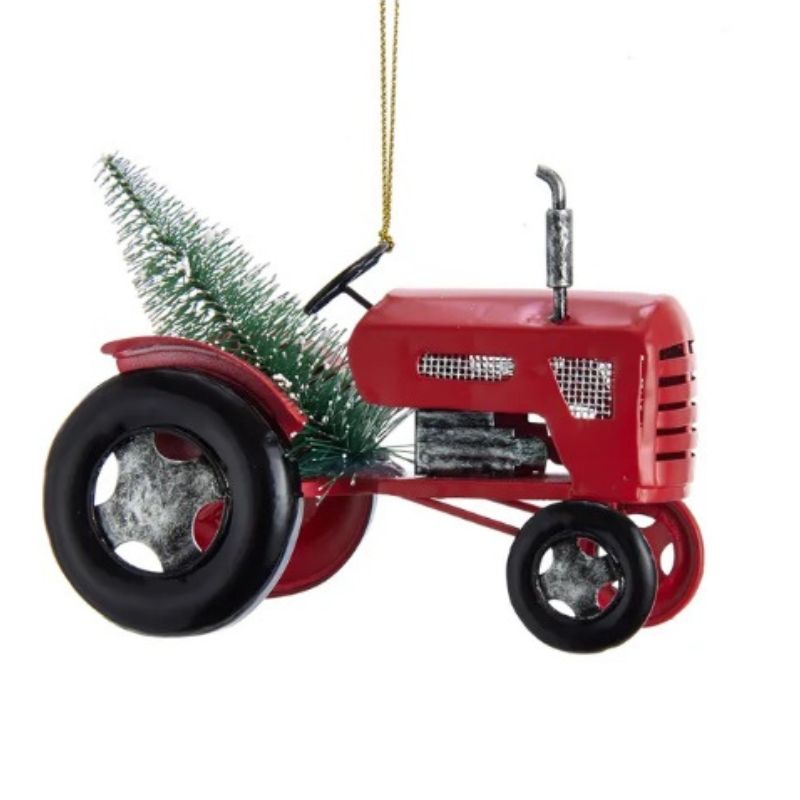 Red Tractor Ornament